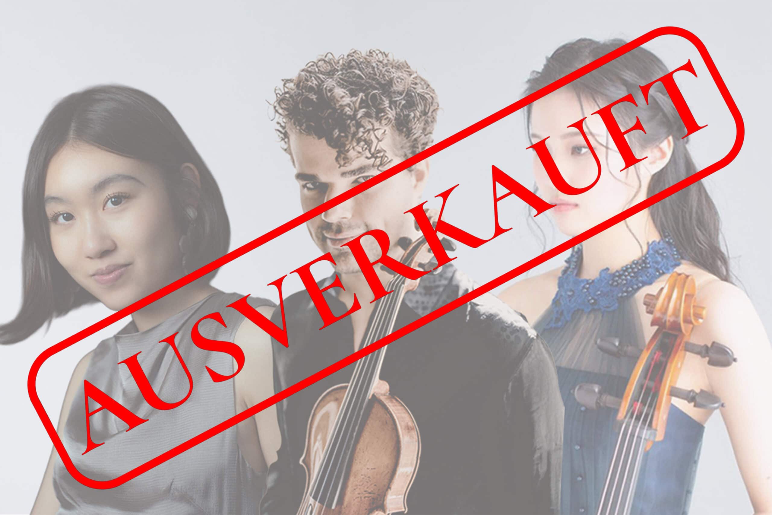 Anjulie Chen, Simon Luethy und Kokoro Ryu spielen im Januar 2026 bei Elysium Concerts in München im Schloss Nymphenburg