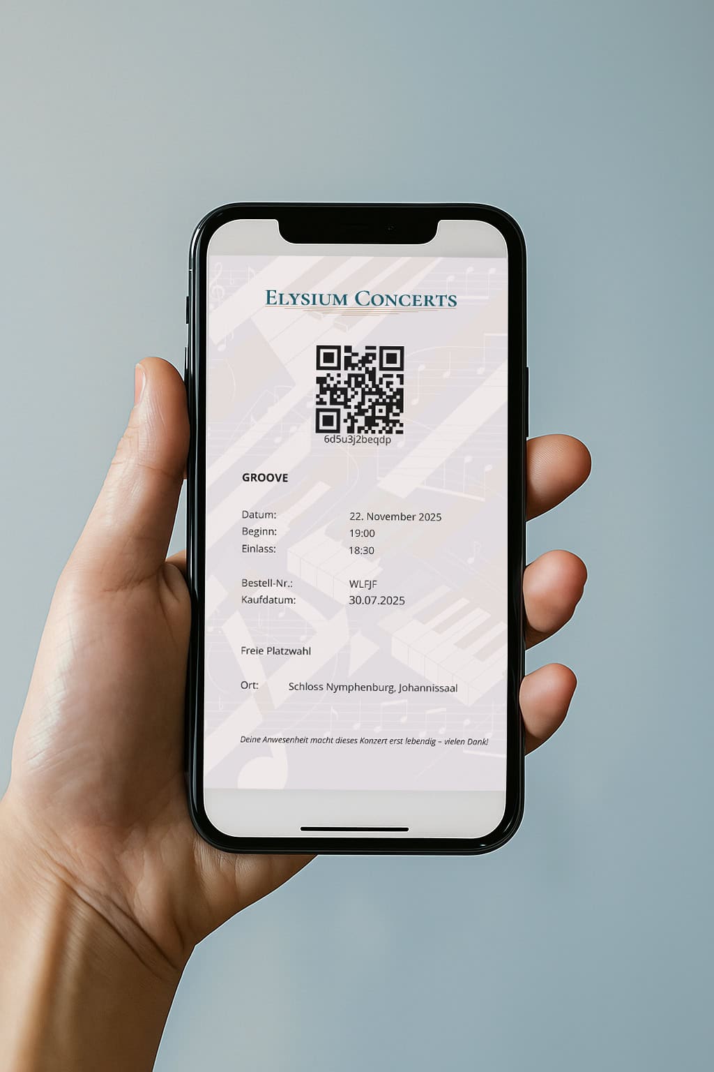 Ticket von Elysium Concerts